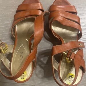 Guess Women's Tan Strappy Sandals